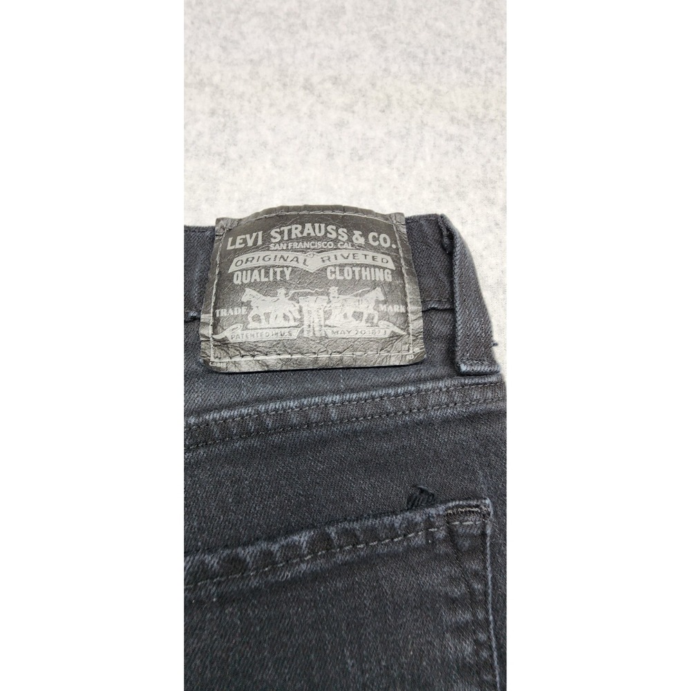 Levi's 511 the Original Jeans Skinny Black Jeans Size W36 L30 - Picture 2 of 6